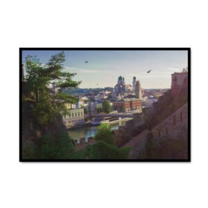 Burgmauer - Drohne Passau