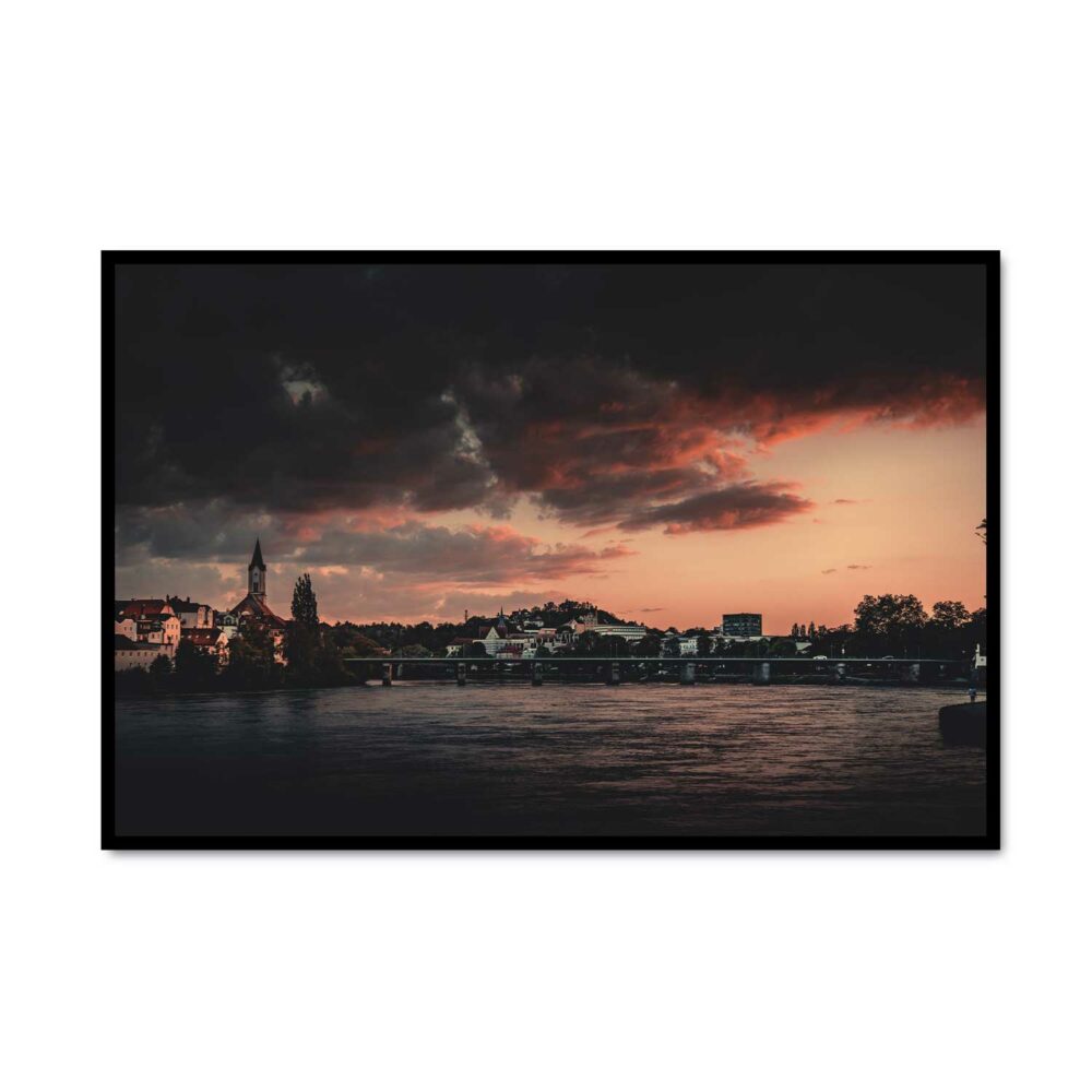 Passau Abendrot - Snaapbacker